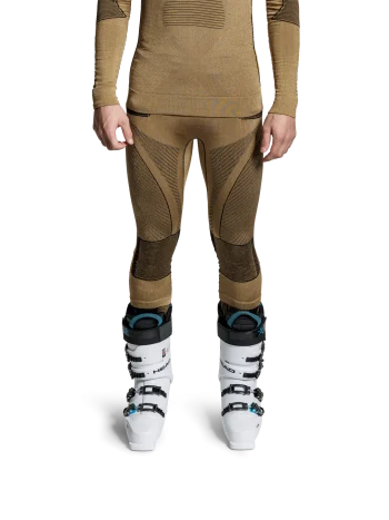 Мужские брюки 3/4, базового слоя X-BIONIC® RADIACTOR 4.0 PANTS Men  (черно-золотой), RA-WP49W19M-S001-