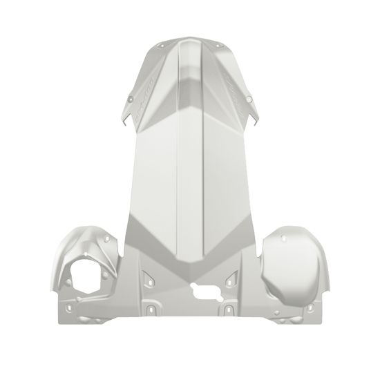 full-body-skid-plate-white БЕЛАЯ ПОЛНОРАЗМЕРНАЯ ЗАЩИТНАЯ ПЛАСТИНА ДЛЯ REV GEN4 (ШИРОКАЯ ПЛАТФОРМА) 16" И 20" — изображение 1