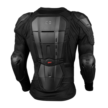 Джерси защитная унисекс EVS Ballistic G7 (Black, черный) — изображение 2