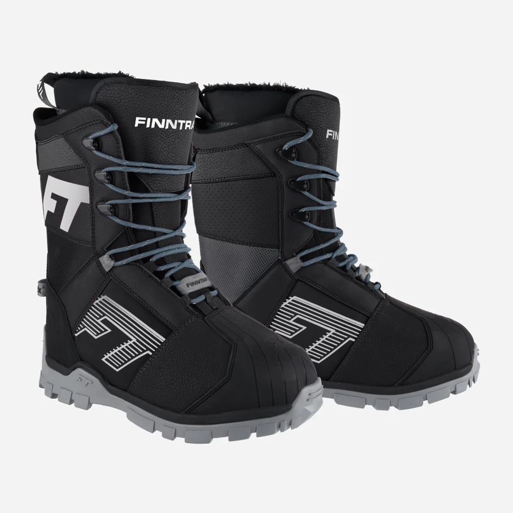 hkj8p1i17ifyfvhabud4etnirjzp3fra Снегоходные ботинки унисекс Finntrail Blizzard 5226 Graphite (черно-серый) — изображение 1