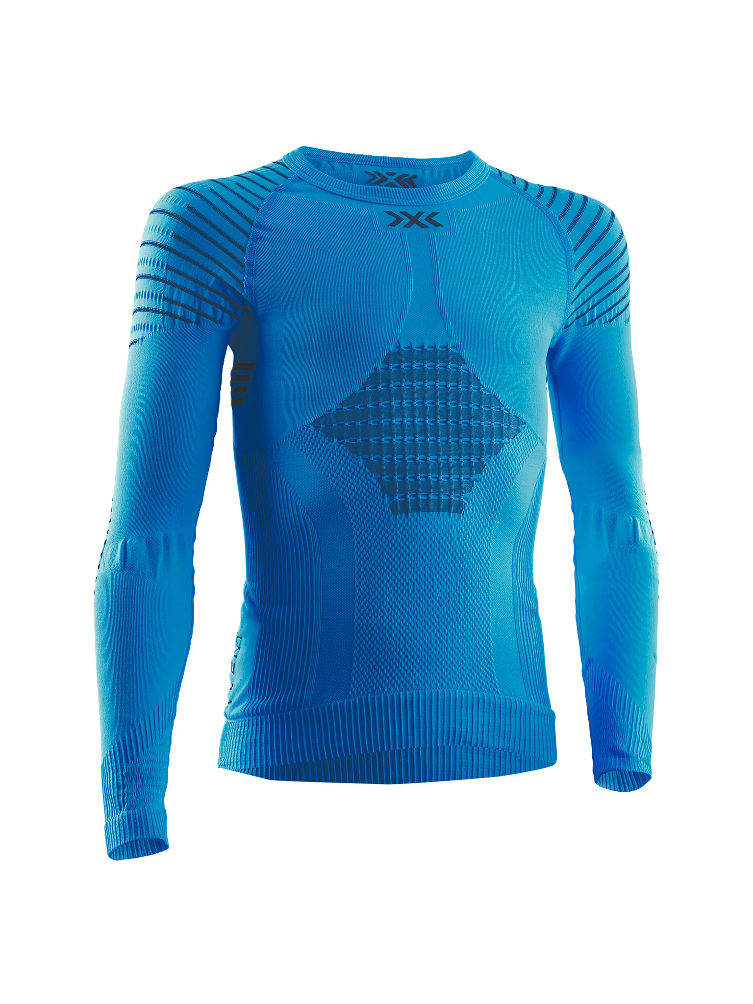 in-yt06w19j-a010-x-bionic-invent-4-0-shirt-lg-sl-jr-teal-blue-anthracite-longsleeves-5-1 IN-YT06W19J-A010- Футболка верх Термобелье Детское X-BIONIC® INVENT® 4.0 SHIRT ROUND NECK LG SL JR TEAL BLUE/ANTHRACITE (темно-голубой ) — изображение 1