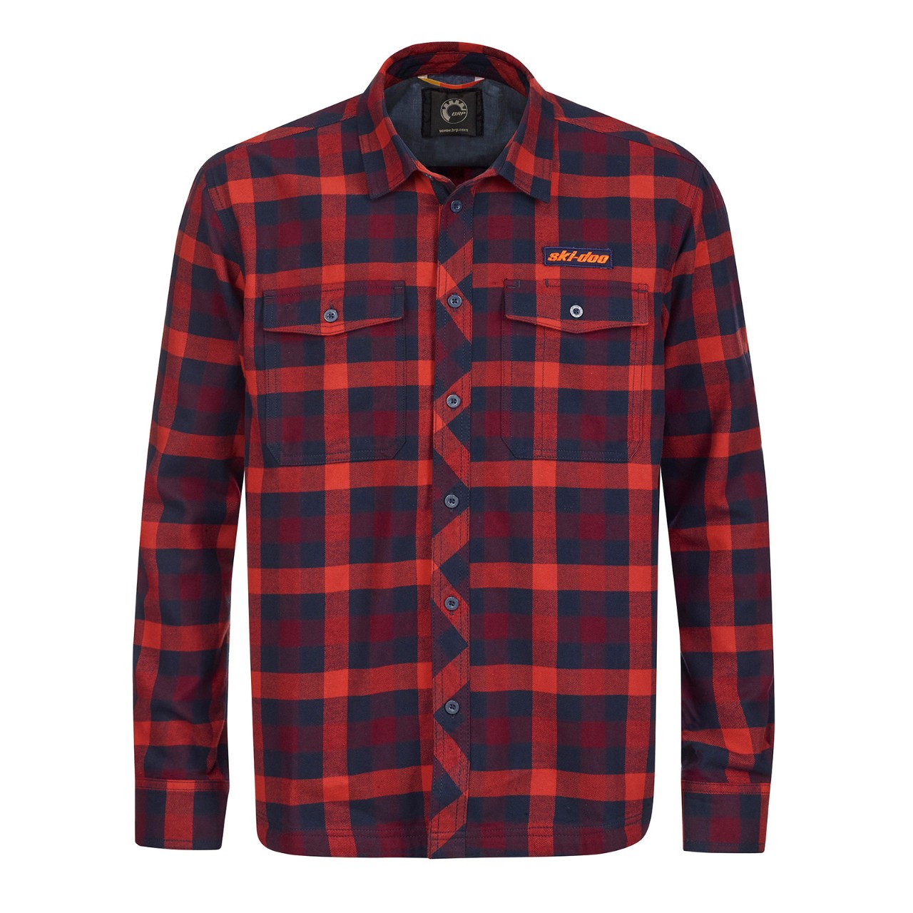 lumberjack-flannel-shirt4 ФЛАНЕЛЕВАЯ МУЖСКАЯ РУБАШКА Ski-Doo LUMBERJACK — изображение 1
