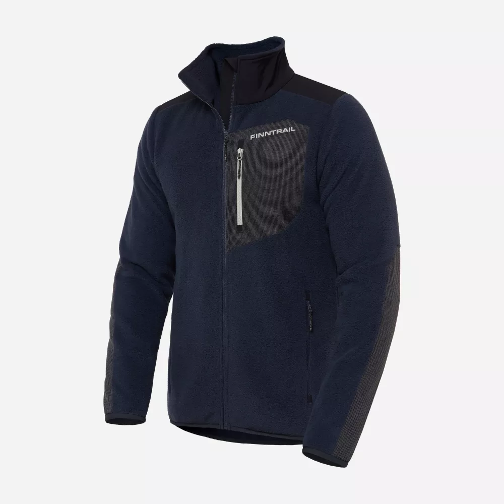 mz4jmbxozy6nyaklsvdzyt60v4af0mfa Термокуртка мужская Sherpa 1397 Graphite, DarkGrey (графит, темно-серый) Finntrail — изображение 1
