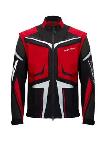 Куртка мужская Enduro 1308 GraphiteYellow (серо-желтый) и GraphiteRed (серо-красный) Finntrail — изображение 3