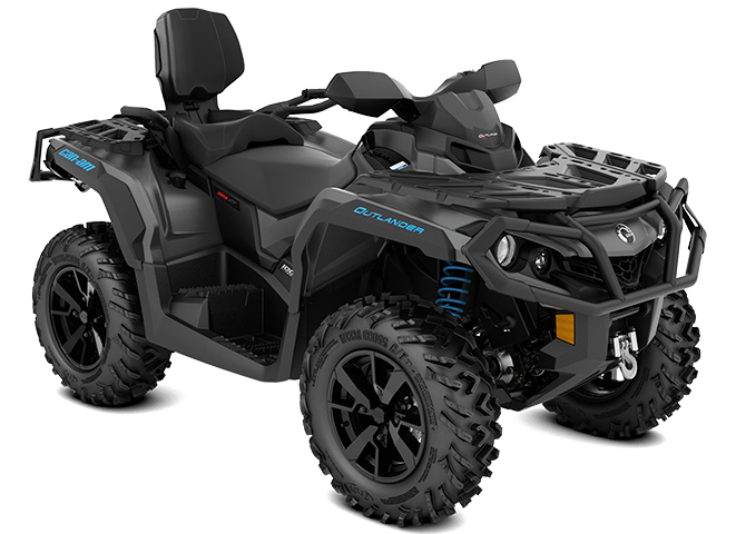 outlander-max-650-xt_1 2020 Outlander MAX 650 XT Iron Gray & Octane Blue — изображение 1