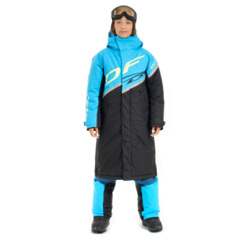 Плащ зимний женский Race Coat Woman Pink, Race Baltic 2023 (розовый, голубой), бренд DF