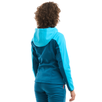Куртка женская с капюшоном EXPLORER 2.0 Woman Scuba Blue 2024 (синий) — изображение 2