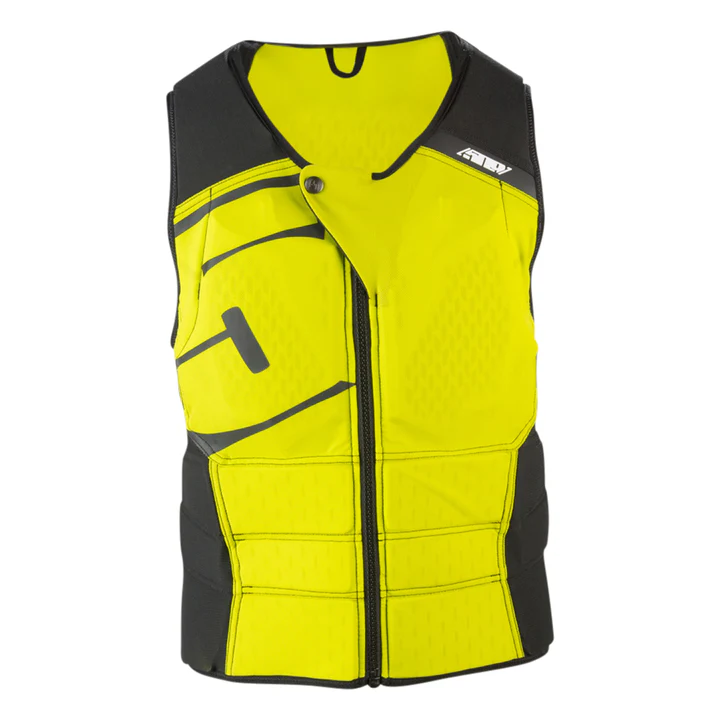 r-mor-protection-vest_hivis.01 Жилет защитный унисекс 509 R-Mor Protection Vest (Hi Vis, Pirate Black) (салатовый, болотный) — изображение 1