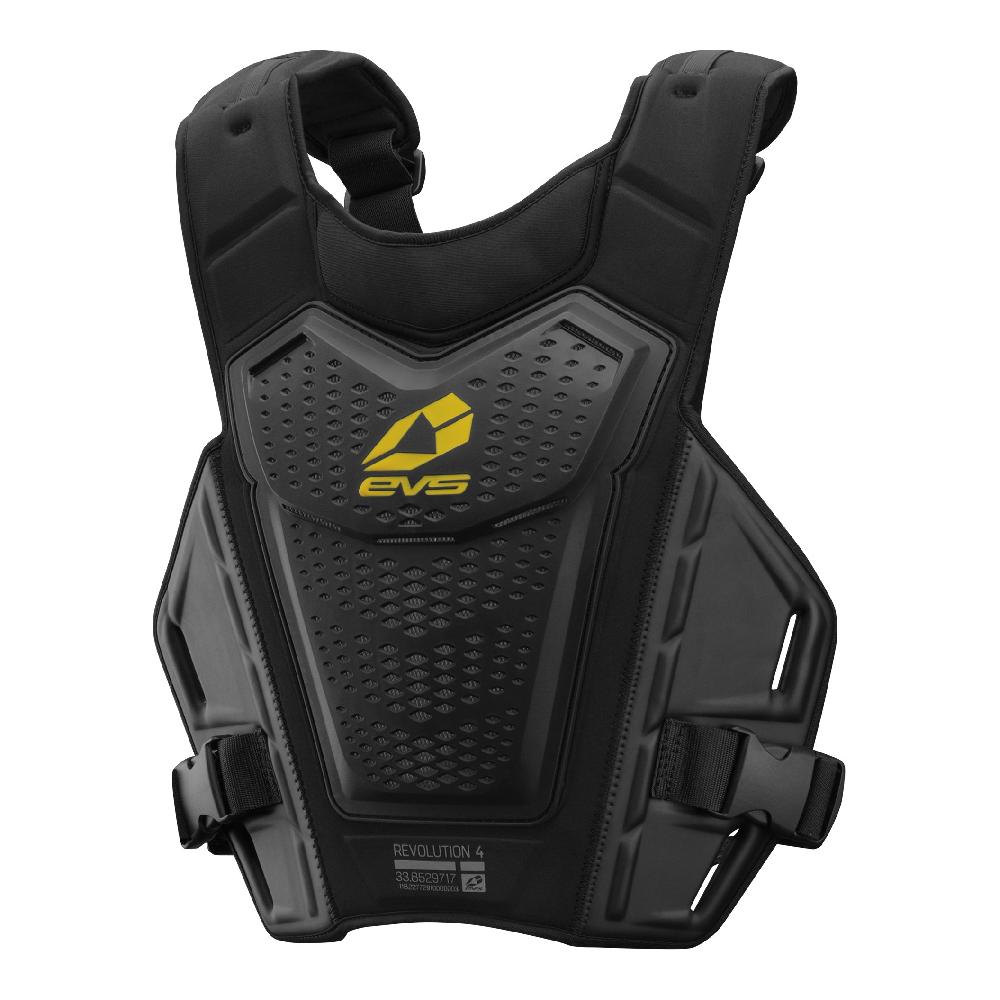 rv4-bk_0d9eafc0eac29e69a2cd56273e2ba531 Жилет защитный унисекс EVS Roost Revo 4 (Black/Hi-Viz, черно-салатовый) — изображение 1