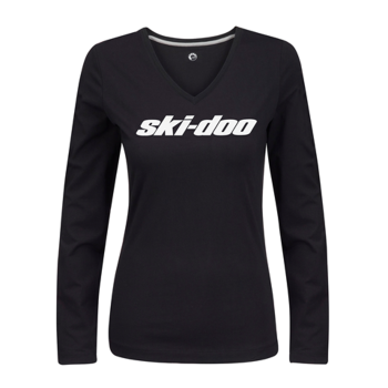 Футболка женская Ski-Doo Long Sleeves Signature — изображение 3