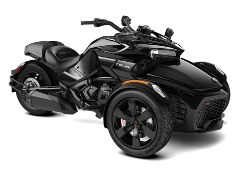 spyder-f3-2020-1 2020 Spyder F3 Steel Black Metallic — изображение 1