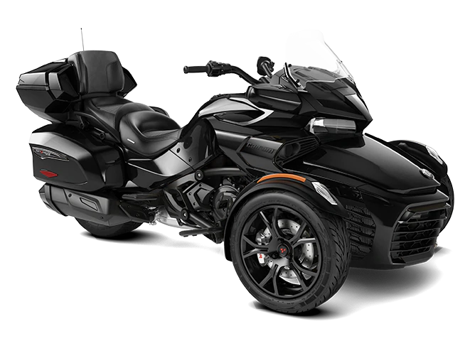 spyder-f3-ltd-2020-2d-1 2020 Spyder F3 LTD Steel Black Metallic Dark Edition — изображение 1