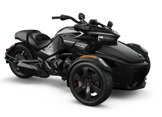 spyder-f3-std-2019-6 2019 Spyder F3 STD Steel Black Metallic — изображение 1