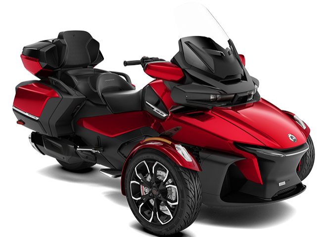 spyder-rt-ltd-2020-10 2020 Spyder RT LTD Deep Marsala Red Metallic Chrome Edition — изображение 1