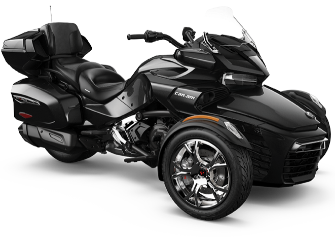 steel-black-metallic-chrome-edition 2019 Spyder F3 LTD Steel Black Metallic Chrome Edition — изображение 1