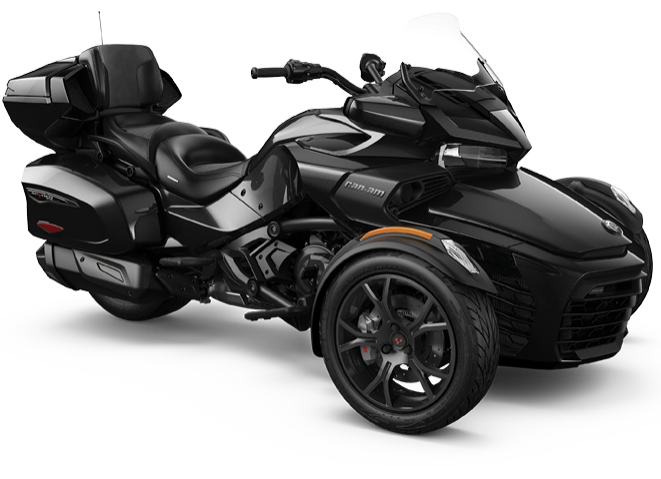 steel-black-metallic-dark-edition 2019 Spyder F3 LTD Steel Black Metallic Dark Edition — изображение 1