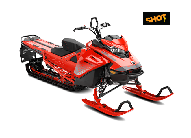 summit-x-154″-850-e-tec-shot-4 2019 Summit X 154″ 850 E-TEC SHOT Lava Red — изображение 1