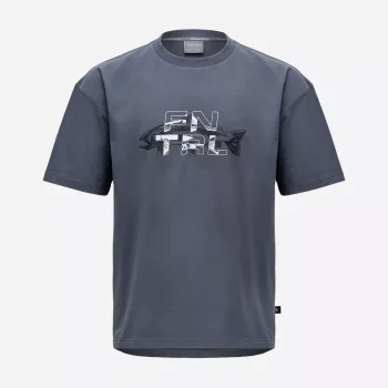 Футболка FINNTRAIL FISH 6731 Тёмно-серый (DarkGrey), Тёмно-оливковый (DarkOlive) — изображение 2