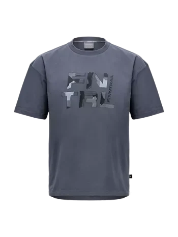 Футболка унисекс Big Logo 6733 DarkGrey (темно-серый) Finntrail