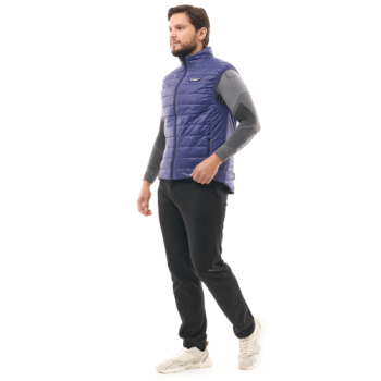 Жилет утеплённый унисекс DF VEST 100 2025: Steel Green, Deep Cobalt, Grey (серебристо-зеленый, -фиолетовый, -серый) — изображение 3