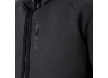 Куртка мужская неопреновая Sea-Doo Men's Neoprene Riding Jacket (черно-серый) — изображение 2