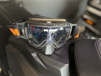 Очки Abom HEET Xtreme с подогревом линзы, двойная линза (Clear)