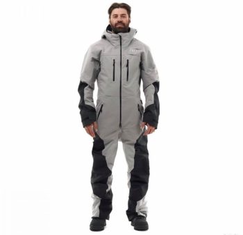 Комбинезон мужской коллаборация SUPERLIGHT 3L Man Grey — Black 2024, Man Dark Blue 2024 (серо-черный, темный голубой), бренд DF/F7 — изображение 2