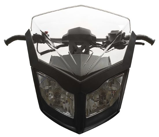 windshield-1 Среднее ветровое стекло (37,5 см.) ДЛЯ SKI DOO REV XP — изображение 1