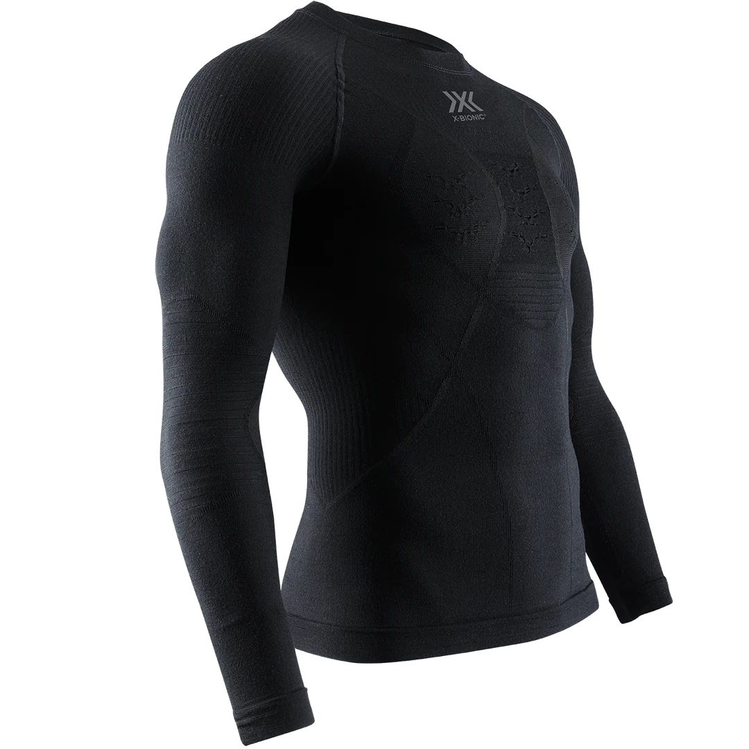 x-bionic-merino-shirt-lg-sl-men-cl-wt06w23m-b026-s-x-bionic-365567 Термофутболка мужская APANI® 4.0 MERINO (ROUND NECK) — изображение 1