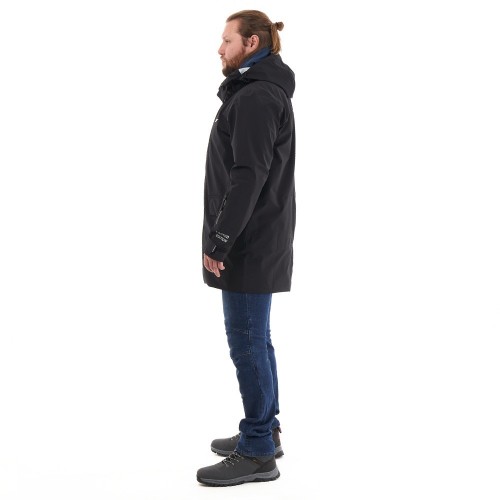 xu2ifqapkytyuiru0csw5axbjx9svlcr Дождевик КОЛЛАБОРАЦИЯ городской унисекс DF/F7 RAINCOAT 2023. Black (черный) — изображение 1