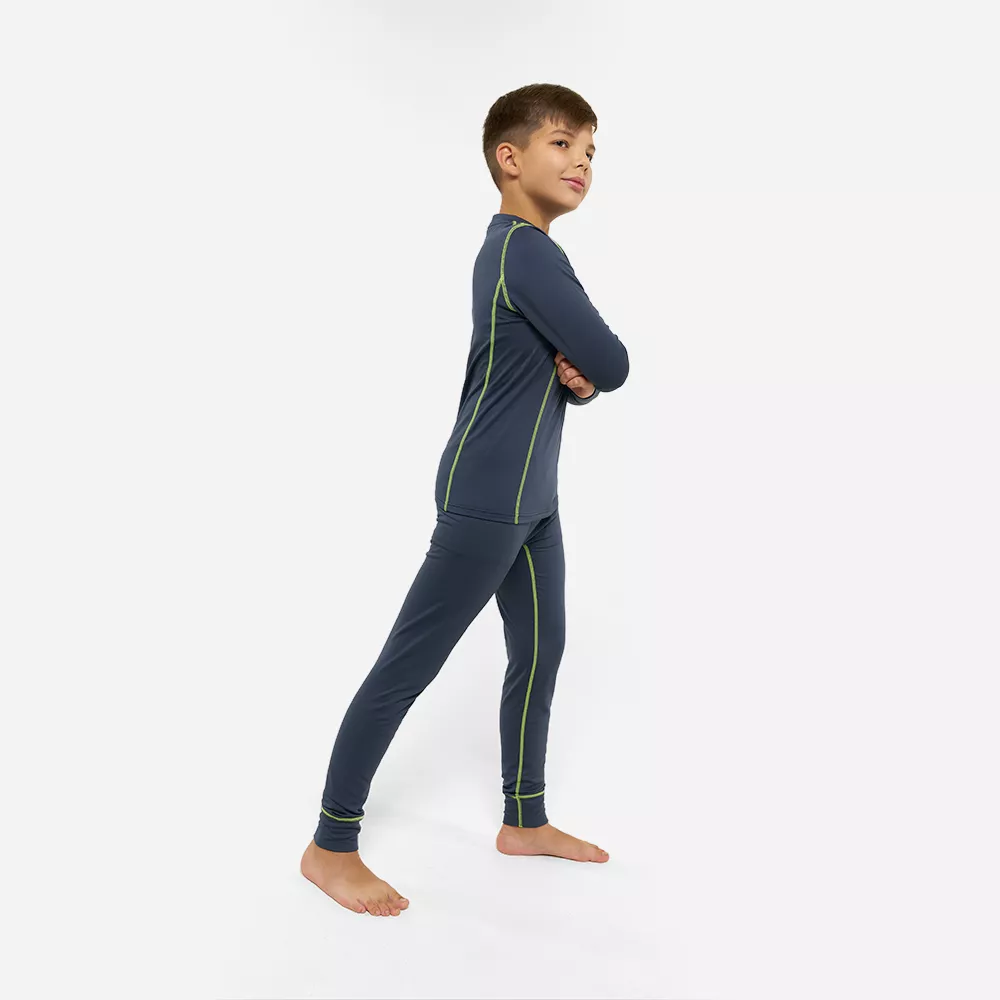 xxyk3tbypn5921rkzd090zfzzjhu8r70 Термобельё детское Dino 6100 DarkGreyLime 134-140 и 146-152 р-ры Finntrail — изображение 1