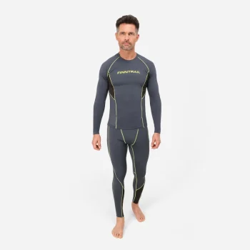 Термобелье мужское Thermo-S 6304 Black (черный) Finntrail