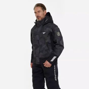 Куртка мужская Finntrail Speedmaster 4029 Graphite, CamoShadowBlack (графит, камо-черный)